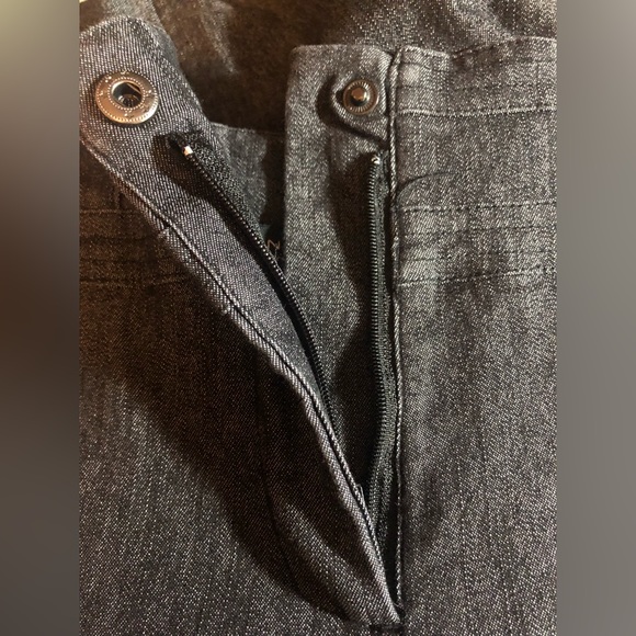 Sandro Sportswear Heathered Gray Ladies Dress Straight Leg Dress Pants - Picture 4 of 10